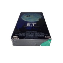 E.T. The Extra-Terrestrial VHS MCA Factory Sealed Watermark Green Flap Rare - $39.78