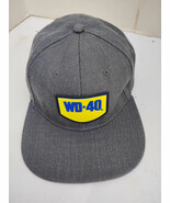 WD-40 Snapback Cap Gray Yellow Degreaser Lubricant Dust Collectible One ... - $59.99