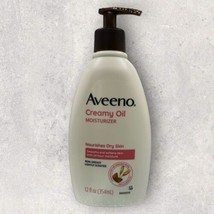 1 x Aveeno Creamy Oil Moisturizer Lightly Scented Oat &amp; Almond Oil, 12 f... - $29.69