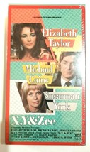 X,Y,Zee VHS 1987 NEW SEALED Rare Elizabeth Taylor, Michael Caine, Susannah York - £11.45 GBP