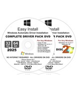2025 Driver Pack Automatic Driver Installation DVD Win 11 10, 8.1, 8, 7,... - $465.33 MXN