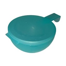 TUPPERWARE FORGET ME NOT ONION/VEGTABLE KEEPER TEAL 5105a-3 - £4.65 GBP
