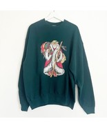 Vtg 90s Pro Spirit Select Sweatshirt Santa Cowboy Southwest Crewneck Gre... - $570.90 MXN