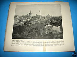 1893 Chicago Worlds Fair Reminiscences Photo Series #15 - £15.97 GBP