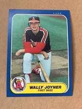 Wally Joyner 1986 Fleer Update Baseball Rookie #U-59 California Angels - £3.11 GBP
