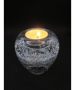 Royal Limited Crystal BUBBLE CONTROLLED CANDLE HOLDER VOTIVE 3 1/4 X 3&quot; - $34.65