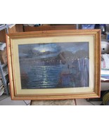 Painting Of Art Italian Years 50/60 Marine. Artist Russo - €3.863,98 EUR