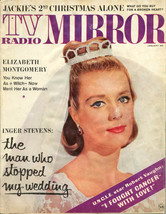 Tv Radio Mirror January 1965 Inger Stevens Jackie Kennedy G - £27.07 GBP