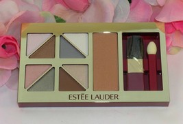 New Estee Lauder Pure Color Eye Shadow Cheek Blush Pallette Soft Neutral Colors - $20.23