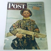 VTG The Saturday Evening Post October 14 1944 - Will Things Cost More After War? - £18.76 GBP