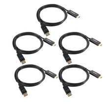 Display Port To Hdmi Cable, Gold Plated Displayport To Hdmi Cable 6 Feet... - £47.18 GBP