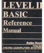 Level II Basic Reference manual Radio Shack TRS-80 Micro Computer First ... - $13.37