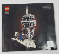 Lego Star Wars #75306 Instruction Manual Booklet ONLY Imperial Probe Droid Set - £6.88 GBP