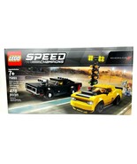 Lego Speed Champions - 2018 Dodge Challenger SRT Demon &amp; &#39;70 Charger 75893 - £45.88 GBP