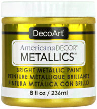 DecoArt Americana Decor Metallics 8oz - 24k Gold - £25.53 GBP