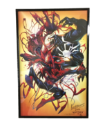 Spider-Man Venom Marvel Comics Picture Poster Frame by LoBos 2016 - €31,91 EUR