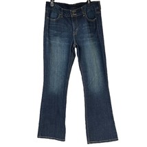 Levi&#39;s The Original Jeans Slender Boot Cut Blue Denim 526 Slender Stretch 12 - £9.93 GBP