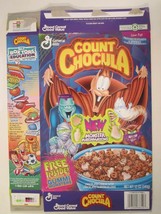 1996 MT Cereal Box GENERAL MILLS Count Chocula NEW MONSTER MARSHMALLOWS ... - $36.48