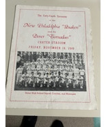 1949 NEW PHILADELPHIA OHIO HIGH SCHOOL QUAKERS FOOTBALL VS DOVER, OHIO P... - $476.49 MXN