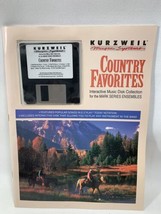 Kurzweil Music System COUNTRY FAVORITES floppy disk - MARK SERIES ENSEMB... - $12.87