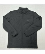 Travis Mathew Jacket Men’s Medium Black Interlude Puffer Full Zip Pockets - $71.71 CAD