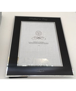2014 Mother&#39;s day engraved picture photograph  holder black silver frame - $19.75