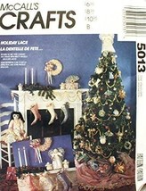 McCall&#39;s Sewing Pattern 5013 Holiday Lace Ornaments - £7.14 GBP