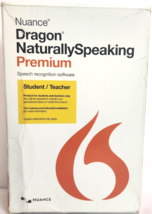 Dragon NaturallySpeaking 13 Premium Student/Teacher Edition (ID required) - £38.22 GBP
