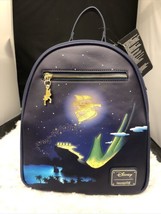 Loungefly Disney Peter Pan Jolly Roger Ship Mini Backpack Exclusive New - £55.87 GBP