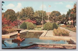 Pangborn Public Park Formal Garden Hagerstown Maryland Vintage Postcard - $6.90