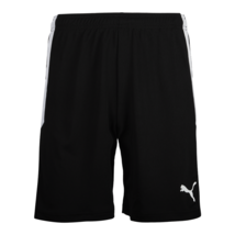 Puma TeamLIGA Men&#39;s Soccer Shorts Training Pants Sportswear Black NWT 70... - $33.21