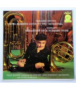 britten: young person&#39;s guide to the orchestra LP Benjamin Britten and D... - $118.53