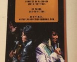 ETA Festivals For The Fans Brochure Elvis Presley BR15 - £3.90 GBP