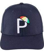 Palmer P Cap by Puma - Palmer Logo Puma Navy Hat - Free Palmer Lapel Pin - $703.31 MXN