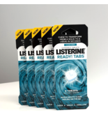 Listerine Ready! Tabs Clean Mint Chewable 8 ct Each- Lot of 5 (40 Mints ... - $79.99