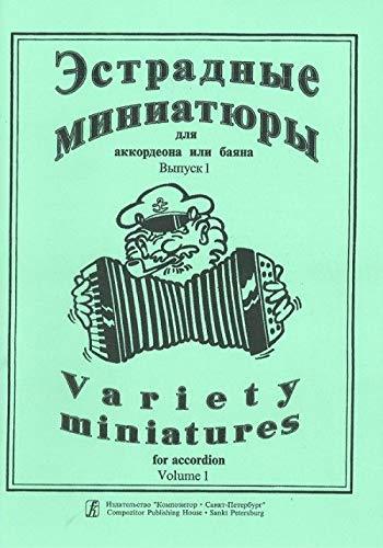 Variety miniatures for Button accordion and Piano accordion. Vol. 1. Ed.... - $11.76