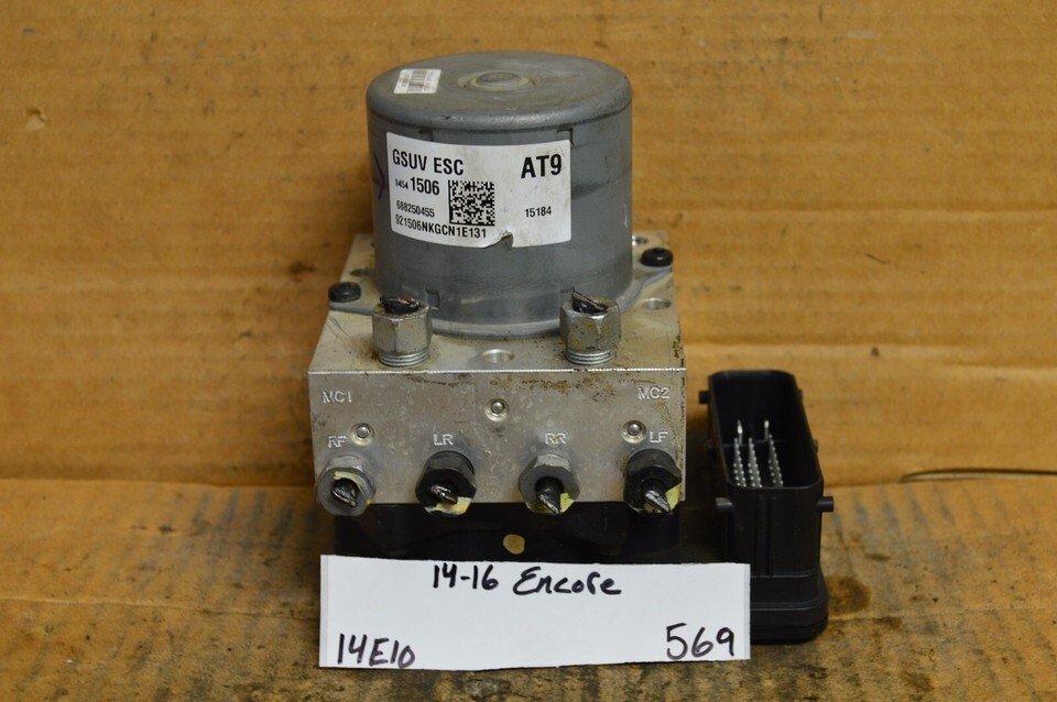 14-16 Buick Encore ABS Pump Control OEM 94541506 Module 569-14E10 - $31.35