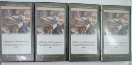 Great Courses History of European Art - I-IV - 8 DVD&#39;s - 4 Guidebooks - $11.95