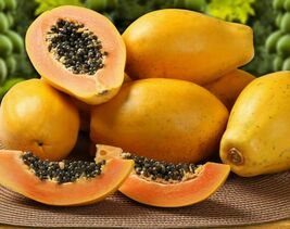 Solo Papaya Seeds - Organic - Hawaiian Grown - Delicious Fast Free Ship - £7.98 GBP+