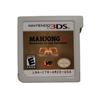 Mahjong 3D Warriors of the Emperor Nintendo 3DS  Cartridge Only No Manual - $6.56