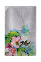 Betsy Drake Hummingbird &amp; Hibiscus Kitchen Towel - £23.45 GBP
