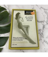 Futuro Vintage Elastic Panty Hose 60s New X-Tall Beige Sheerest Tapered ... - $640.67 MXN