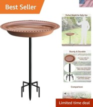 Upgraded Detachable Bird Bath with Freestanding Feeder - Perfect Garden ... - $691.23 MXN