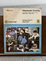 Haywood County North Carolina Phone Book Yellow Pages Maggie Valley Cant... - $650.22 MXN