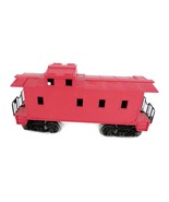 Vintage Lionel Train O Gauge Red Unmarked Caboose 6067 End Rails 1:48 - £11.20 GBP