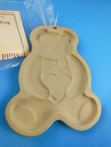 Pampered Chef Teddy Bear Cookie or Paper Press Mold New Unused - $9.89