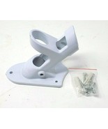 Flag Pole Mounting Bracket - White - With Screws - 2 Position Bracket - ... - $168.75 MXN