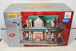 Lemax Signature Collection 2009 Crossing Depot #95831 Lighted Building N... - $54.44