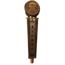 SIERRA NEVADA Oktoberfest Lager Copper Wood Bar Draught Beer Tap Handle 12&quot; - $15.85