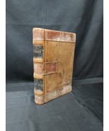 1850s 60s Leather Written Ledger Book OTIS G. HALE Waterford Vermont VT ... - $214.69